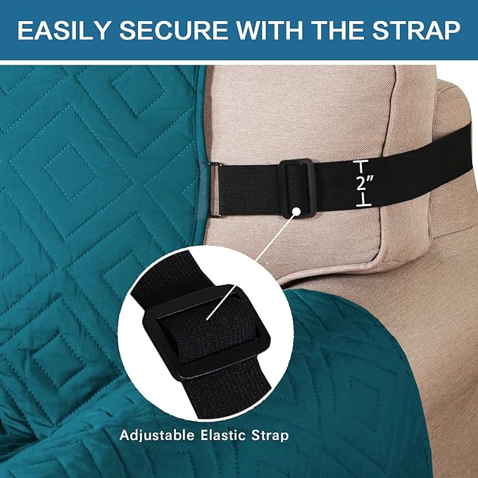 H.VERSAILTEX Reversible Sofa Slipcover Furniture Protector Water Resistant 2" - Image 4