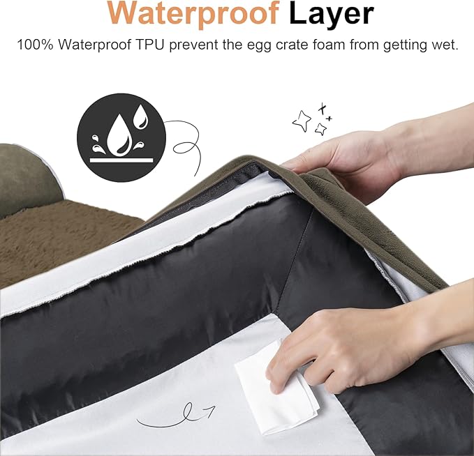 Medium Dog Bed Orthopedic Washable: Beds Bolster Medium Sized Dogs Bed Egg - Image 4