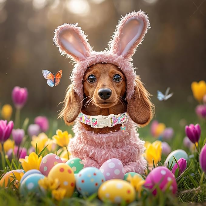 Easter Dog Collar for Giant Large Dogs - Image 2