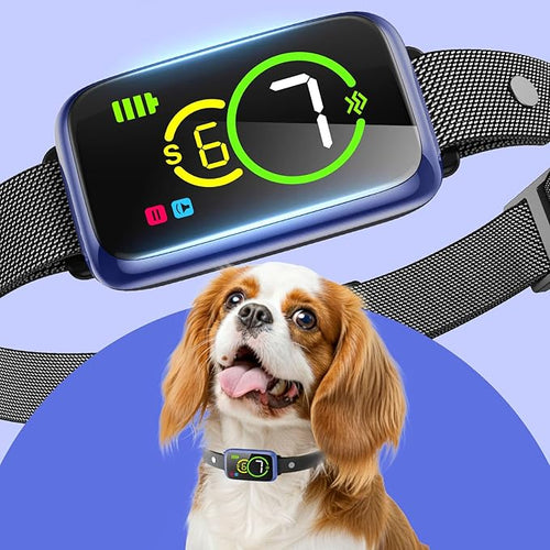 1S Stop Barking Smart Dog Bark Collar, Humane Anti Barking Device by NQQHNN