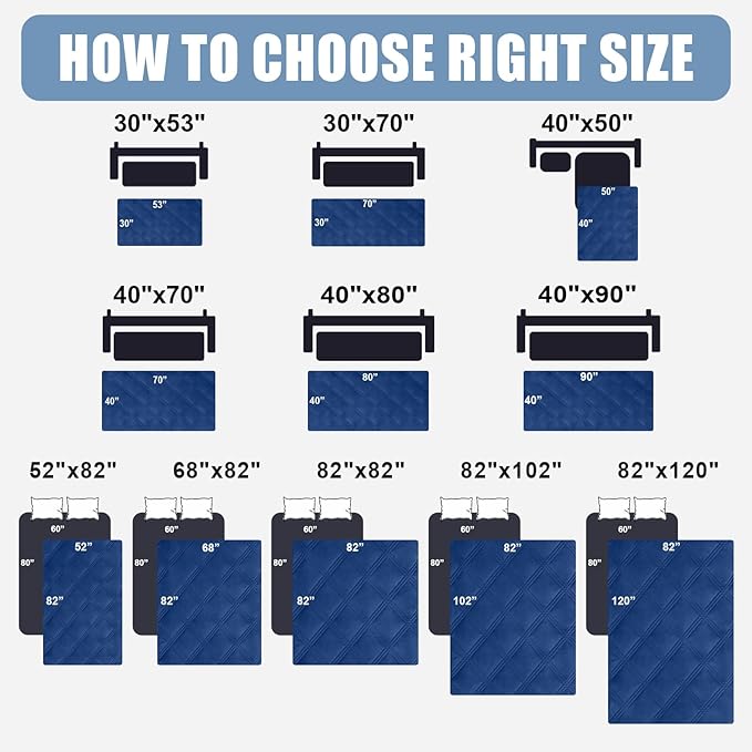 Smiry Waterproof Dog Bed Cover Blanket 40x50, Soft Reversible Pet Blanket - Image 6