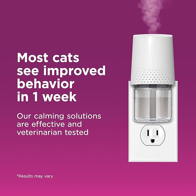 Comfort Zone Multi Cat Calming Diffuser Refill, 1 Pack – Cat Calming Pheromone - Image 4
