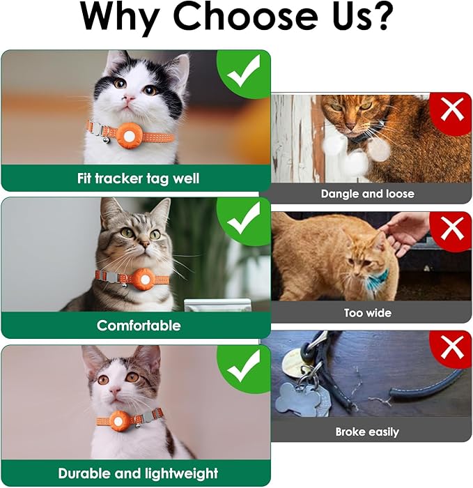 Cat Tracker, MINI GPS Tracker for Cats, Compatible - Image 8