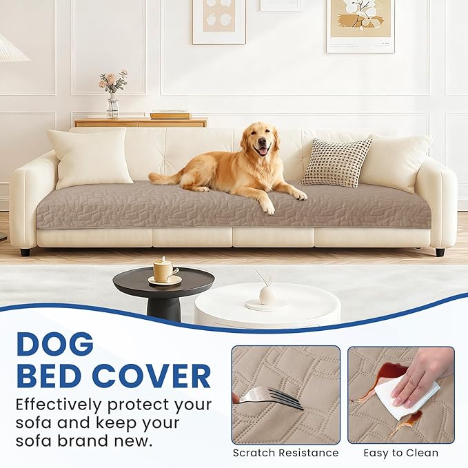 Waterproof Couch Covers for Pets, Waterproof Dog Bed Cover, Anti-Slip Soft Dog - Image 6