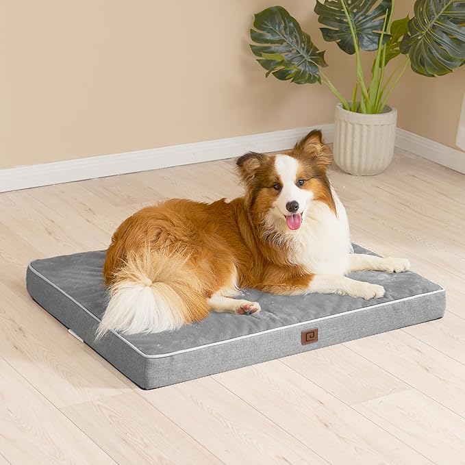 EHEYCIGA Waterproof Dog Bed Orthopedic 41"x27", Memory Foam Pet Bed - Image 9