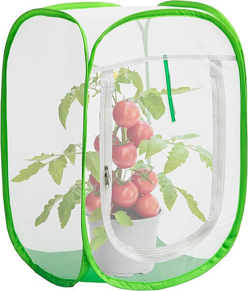 16" x 16" x 24" Pop Up Garden Mesh Plant Cover, Plant Protectors Mesh Plant by PurpleStar