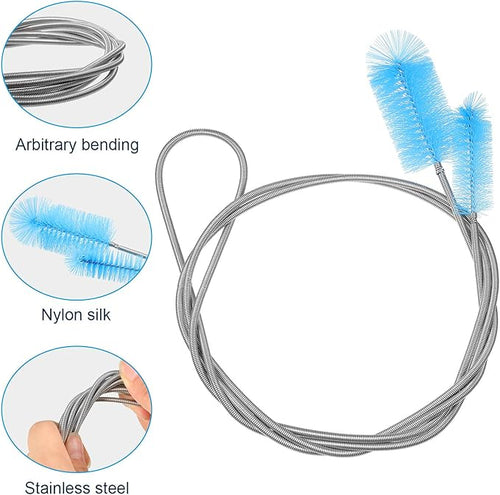 12 Pieces Tube Cleaning Brush Aquarium Filter Nylon Tube Brush Set Flexible - Image 2