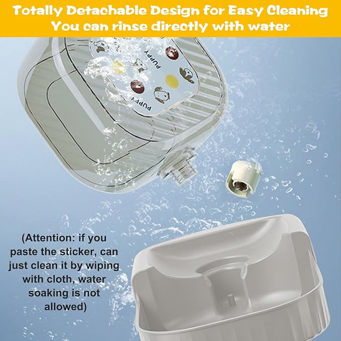 Gravity Water Bowl for Cats, 3L Automatic Pet Water Dispenser, Large Gravity - Image 7