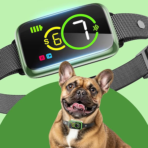 1S Stop Barking Smart Dog Bark Collar, Humane Anti Barking Device by NQQHNN