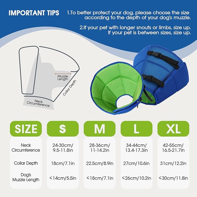 Dog Cone Collar After Surgery, Soft Cone - Image 2