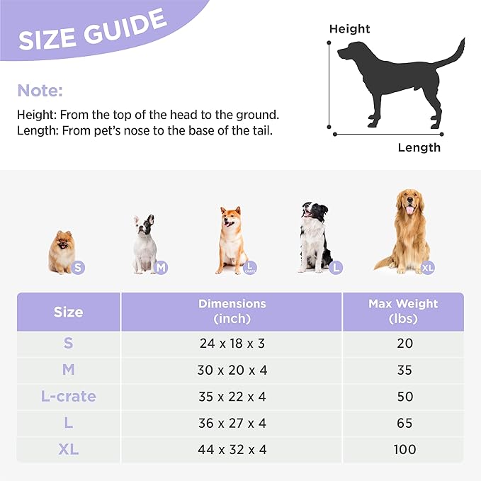 LE SURE Cute Orthopedic Dog Bed - Image 6
