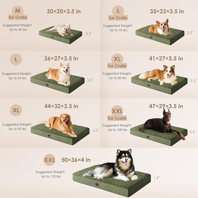 EHEYCIGA Orthopedic XL Dog Beds - Image 3