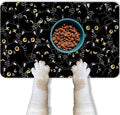 Cat Food Mat for Pet Dog Food Mat, Non-Slip Cat Pet Feeding Mats for Floor by BACDOILQ