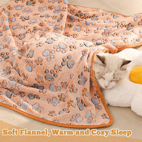 18 Pcs Dog Blankets for Small Dogs Washable Soft Fluffy Fleece Puppy Blankets - Image 2