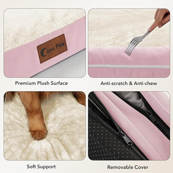 Orthopedic Dog Beds for Large Sized Dogs, Waterproof Egg Crate Foam Large Dog - Image 6