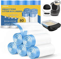 80 Count Cat Litter Box Liner for Automatic Cat Litter Box and Litter Box Robot by Unknown
