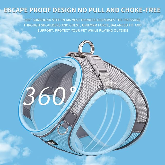 AIITLE Comfortable Dog Harness and Leash Set - Image 9