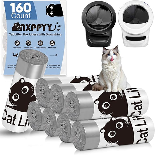 160 Count Cat Litter Box Liners by Unknown