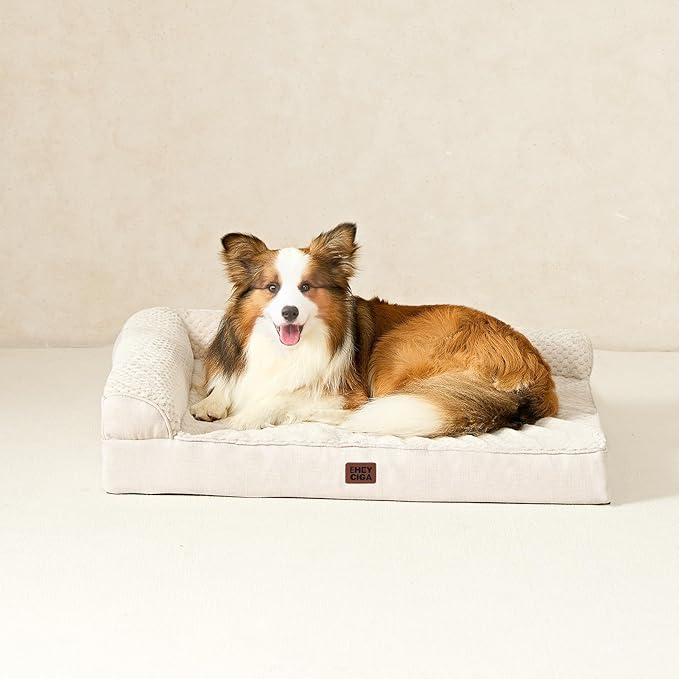 EHEYCIGA Extra Large Dog Bed Othorpedic, Memory Foam XL Dog Bed - Image 8