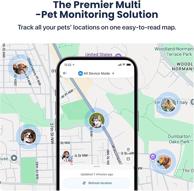 AI GPS Tracker for Dogs, Real Time Location and AI Vet Health Management - Image 7