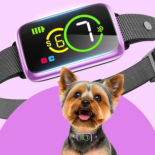 1S Stop Barking Smart Dog Bark Collar, Humane Anti Barking Device by NQQHNN
