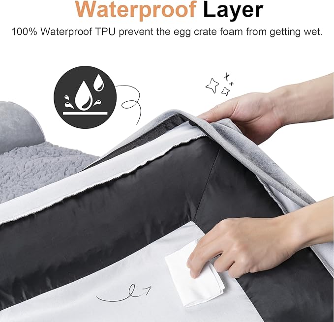 Medium Large Dog Bed Orthopedic Washable: Beds Bolster Medium Large Sized Dog - Image 4