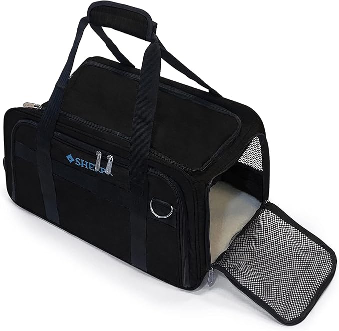 Sherpa Expandable Travel Pet Carrier, Airline Approved & Guaranteed On Board - Image 2