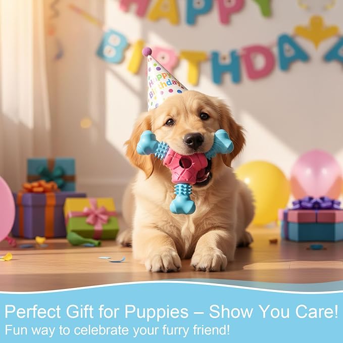 Puppy Chew Toys for Teething, Indestructible Dog Chew Toys for Aggressive - Image 7