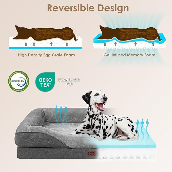 EHEYCIGA Orthopedic XXL Dog Bed - Image 3