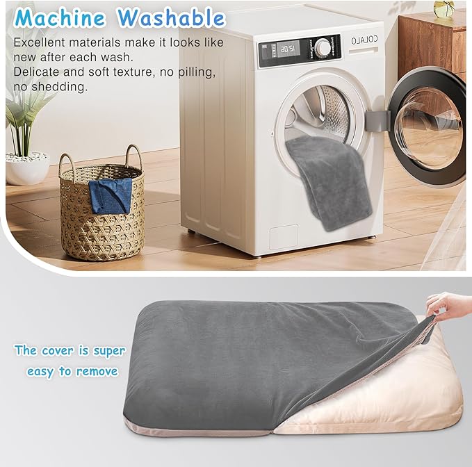 Dog Bed for 150 Pounds Dogs, Super Comfy Large Bed, 47 Inches Orthopedic - Image 3