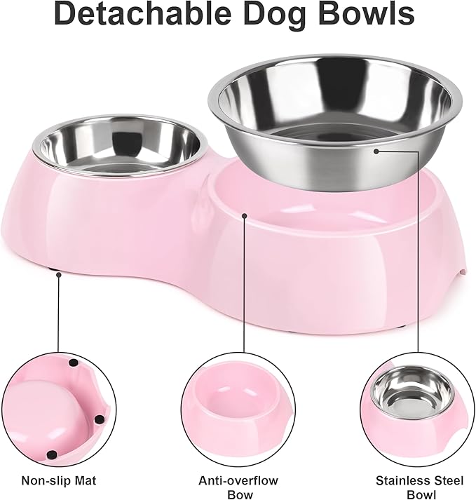 Elevated Dog Bowls Set - Image 4