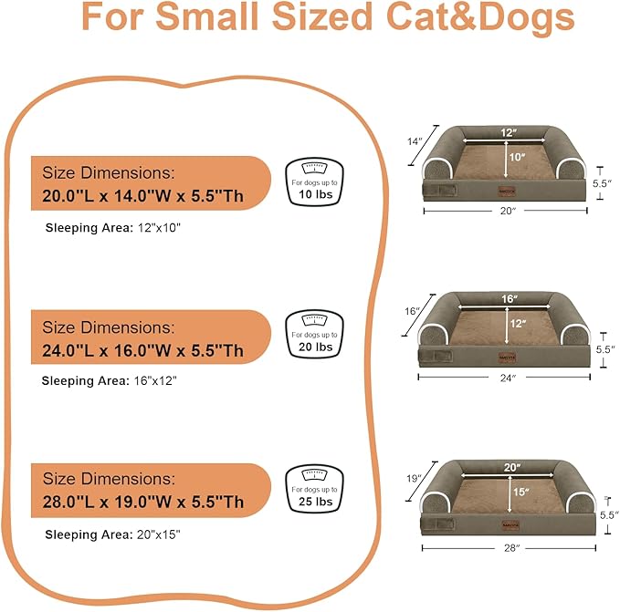 Small Dog Bed Orthopedic Washable: Beds Bolster Small Sized Dogs Cats Bed Egg - Image 6