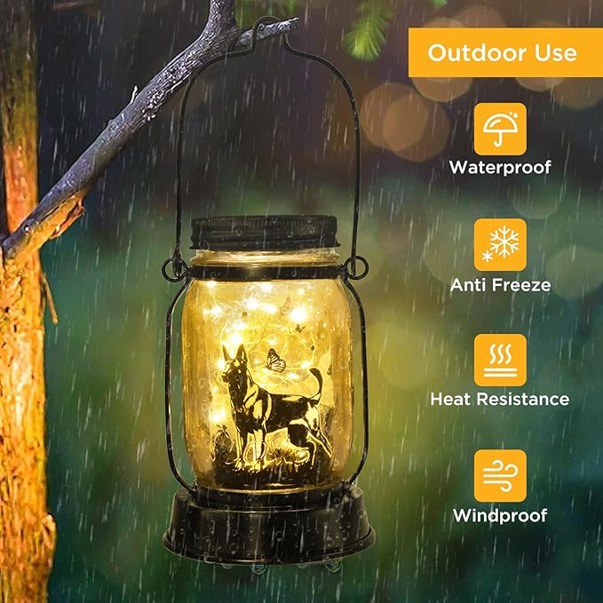 Belgian Malinois Dog Gifts for Women/Men Belgian Malinois Solar Lanterns - Image 5