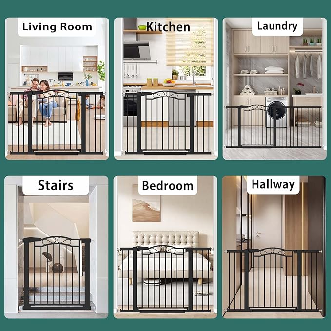 Fairy Baby 54.4"-57.0" Extra Wide Baby Gate - Image 8