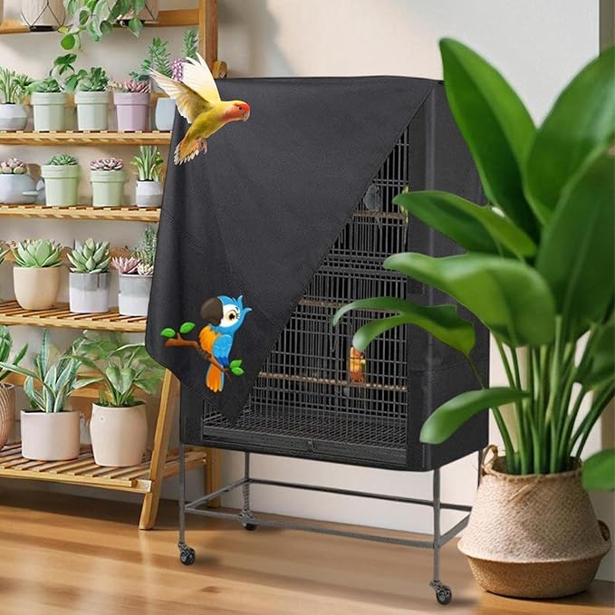 Bird Cage Cover, Pet Cage Cover, 100% Shading Oxford Cloth, Bird Cages Covers - Image 6