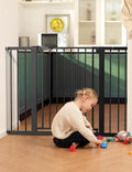 Babelio 36" Tall Baby Gate, 29-48" Auto-Close and Pressure Mounted Baby Gate by BABELIO