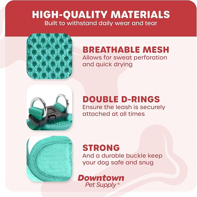 Downtown Pet Supply Step-in Dog Harness – No Pull, Adjustable Padded Mesh - Image 4