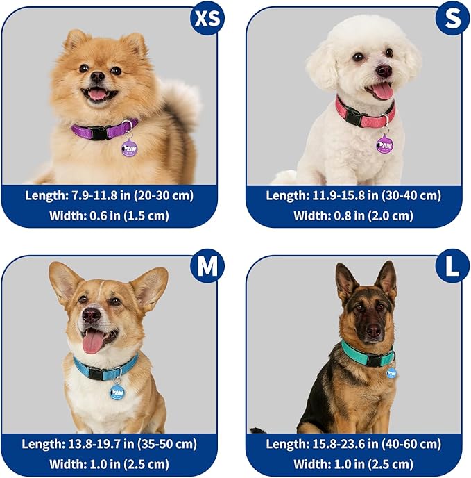 Reflective Dog Collar for Extra Small Dogs - Image 7