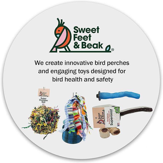 Sweet Feet and Beak Safety Pumice Perch - Image 7
