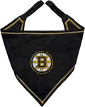 Pets First NHL Boston Bruins TIE Bandana, Size Large/X-Large. Dog Bandana Scarf by PETSFIRST