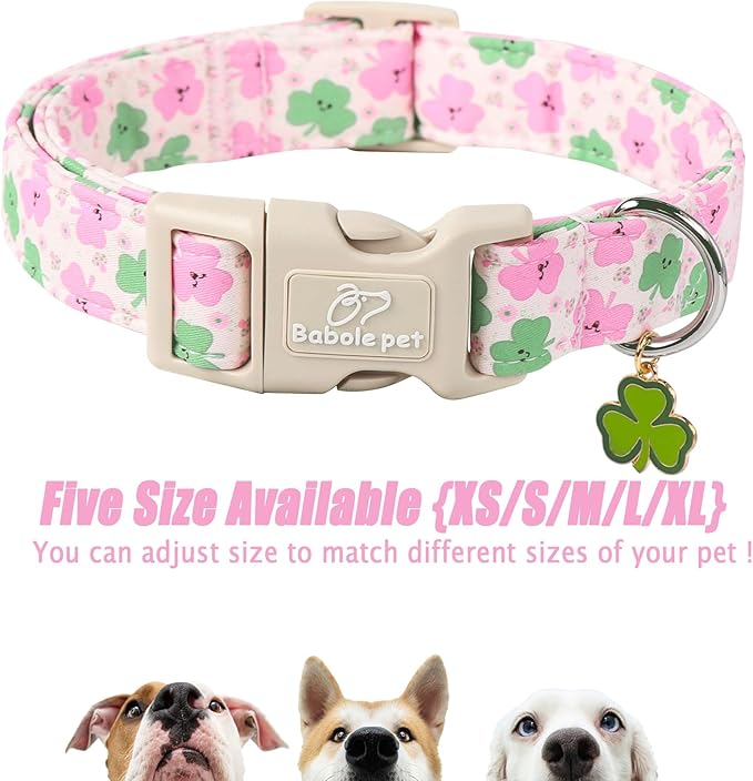 St Patricks Day Dog Collar for Medium Dogs - Image 6