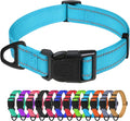 TagME Small Dog Collar, Adjustable Reflective Nylon Pet Collar by TagME