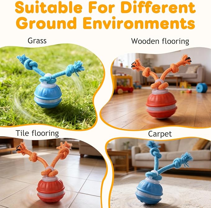 2PCS Zealburst Dog Toy, Interactive Dog Toys, 2026 Upgraded Motion Activated - Image 3