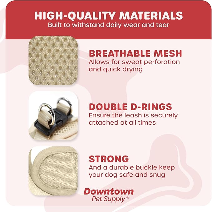 Downtown Pet Supply Step-in Dog Harness – No Pull, Adjustable Padded Mesh - Image 4