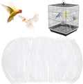 Bird Cage Seed Catcher, Mesh Net Cover Guard Soft Airy Cage Net Stretchy Skirt by Unknown