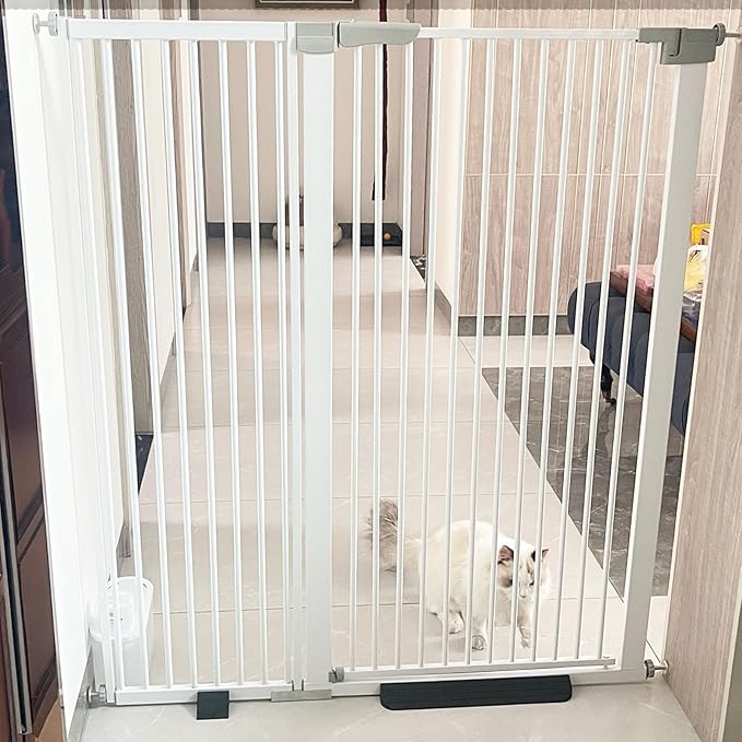 41" Tall Safety Pet Gate, Adjustable 29.92"-43.71" Wide, No Drilling Pressure - Image 7