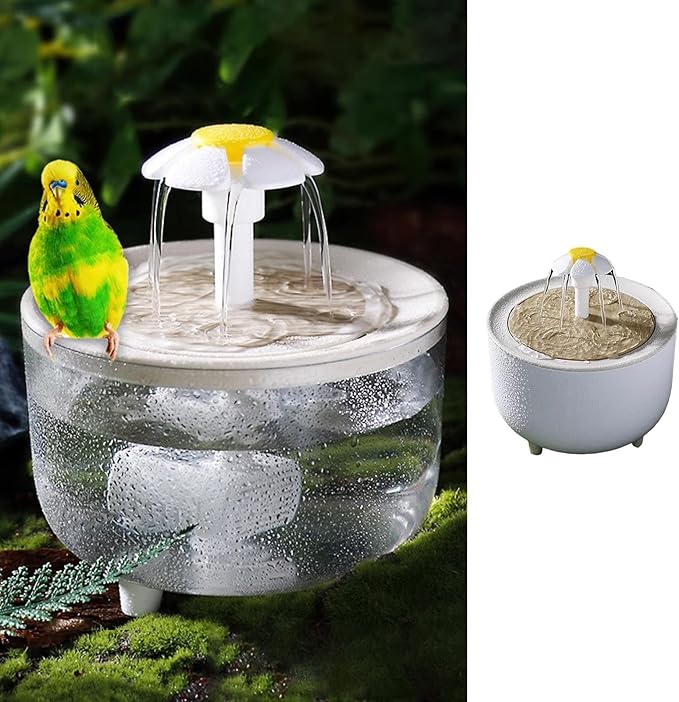 MANON ROSA Bird Bath for Parakeets by MANONROSAPET