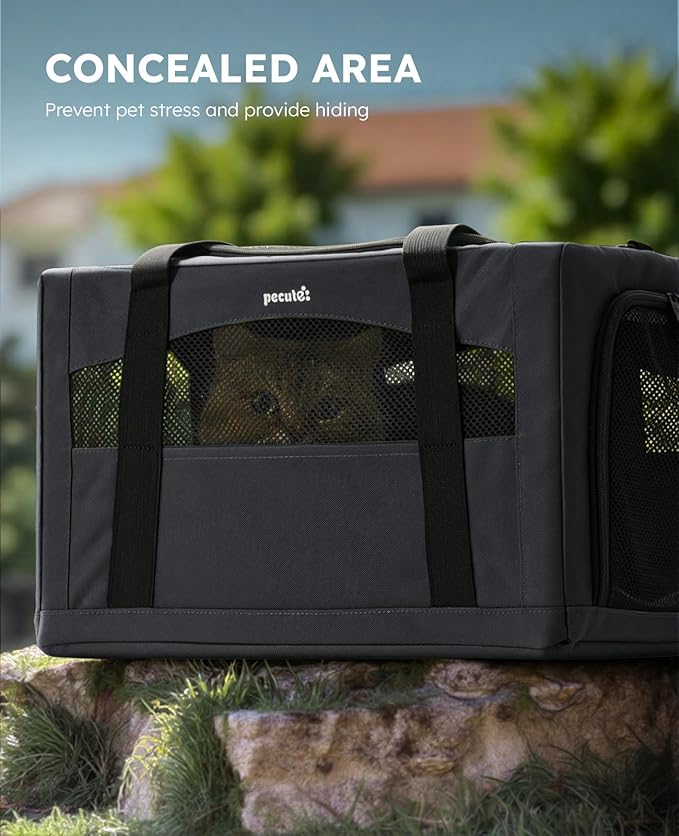 Pecute Cat Carrier Stable XL, Pet Carrier Breathable and Portable, Cat Carriers - Image 6