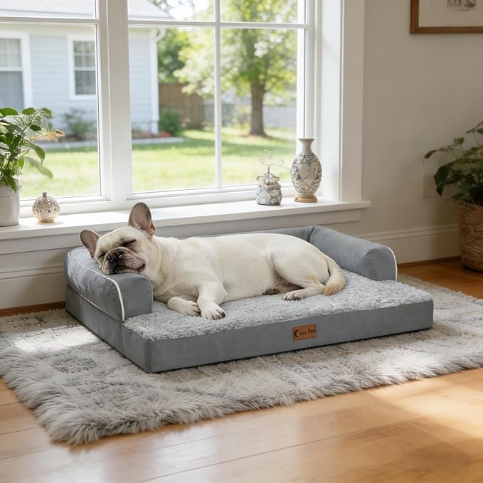 Orthopedic Dog Beds for Large Sized Dogs, Waterproof Egg Crate Foam Large Dog - Image 9