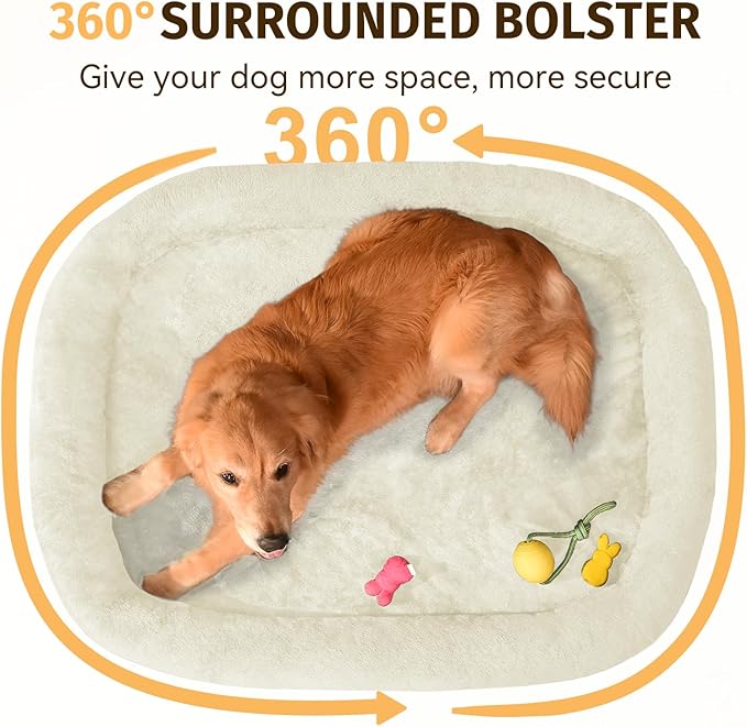 Orthopedic Waterproof Large Dog Bed: Memory Foam Washable Dog Bed - Image 4